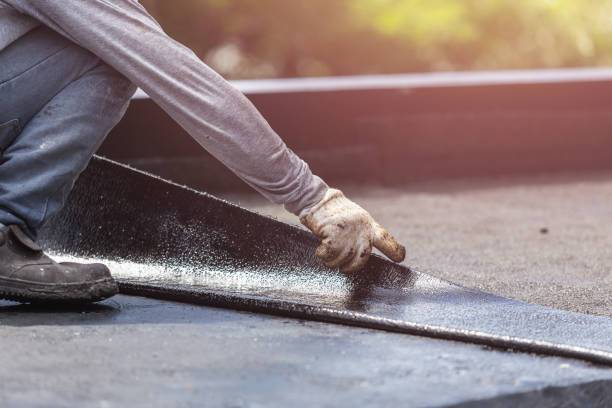 Professional Basement Waterproofing technician working in Scottsburg, NY